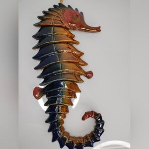 VTG Articulated 6 Segment Ceramic Seahorse Wall Hanging- Windchime